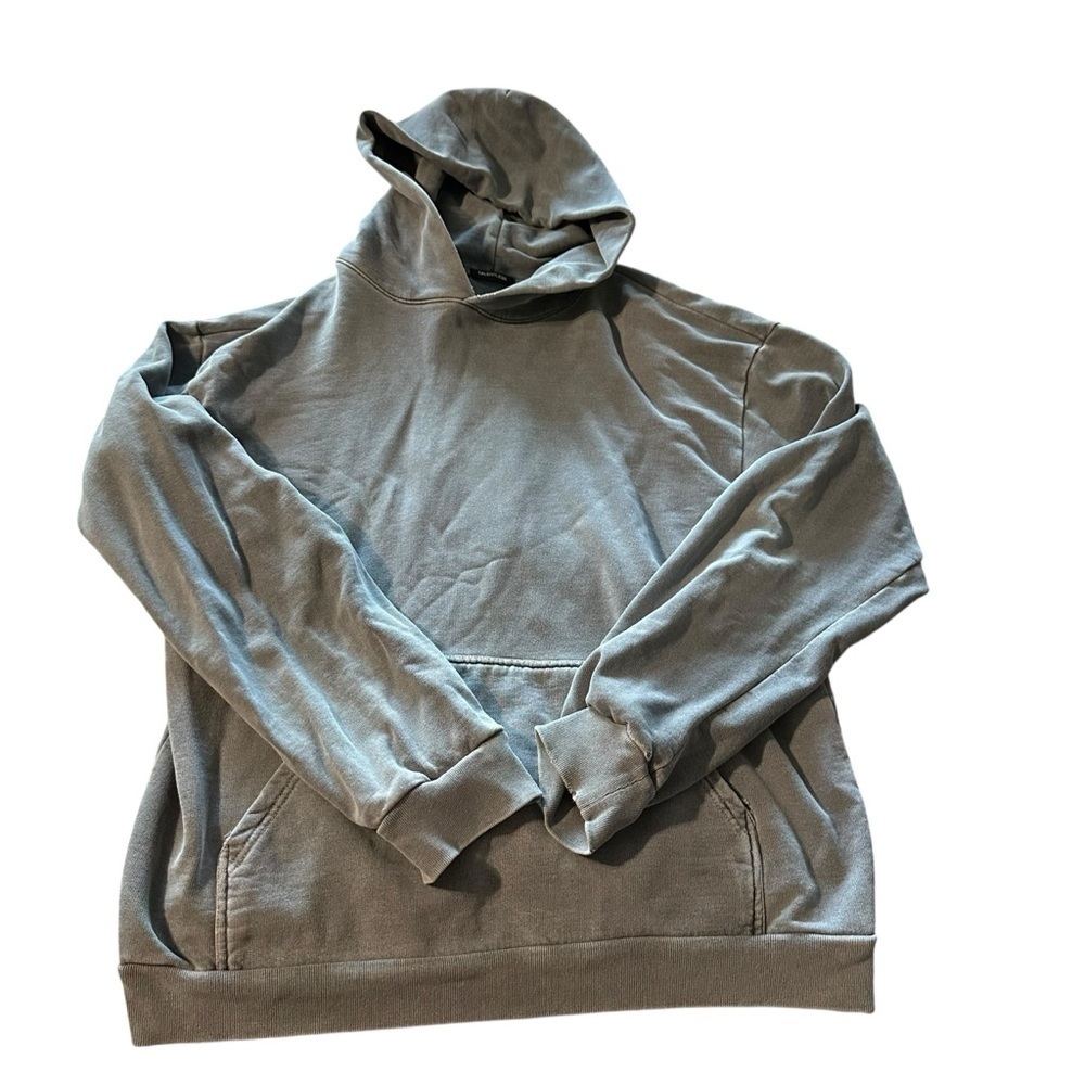 TALENTLESS Gray Sweatshirt Hoodie Casual Style